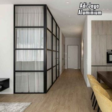 Pemasangan Partisi Kaca Murah dan Cepat Terdekat Pemasangan Partisi Kaca Murah
