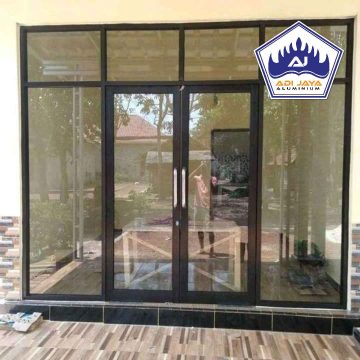 Toko Kusen Aluminium Tambelang Bekasi Bangunan Komersial Tukang Kaca Pintu Aluminium untuk Toko Area Terdekat Bekasi