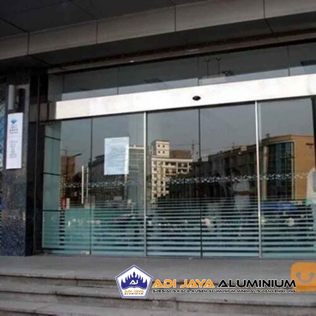 Distributor Pintu Kaca Otomatis dengan Sensor Premium Bogor