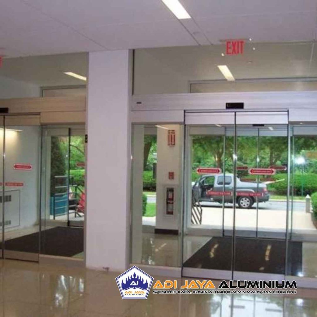 Distributor Pintu Kaca Otomatis dengan Sensor Premium Bogor