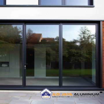 Pintu Kaca Toko Minimalis Aluminium Murah dan Tahan Lama pintu kaca toko minimalis aluminium