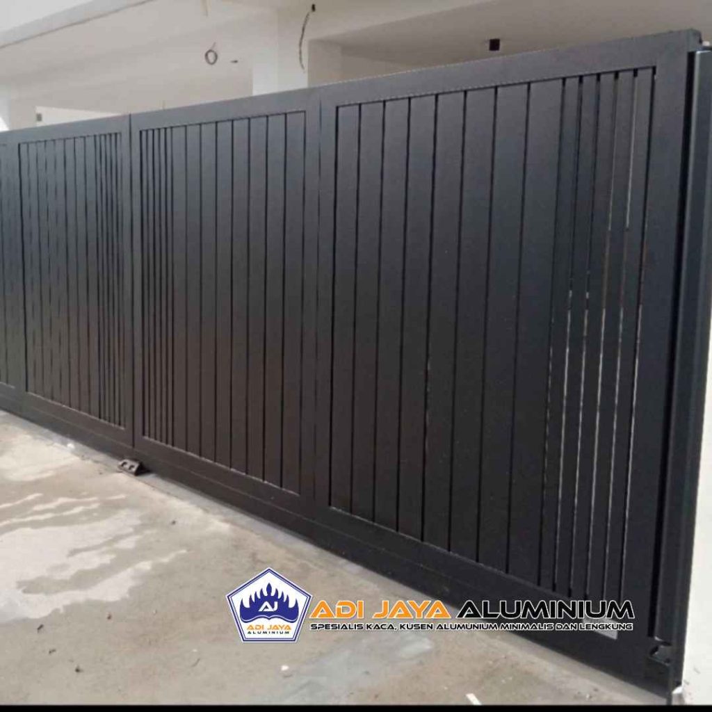 Jasa Pagar Aluminium minimalis kuat & tahan lama