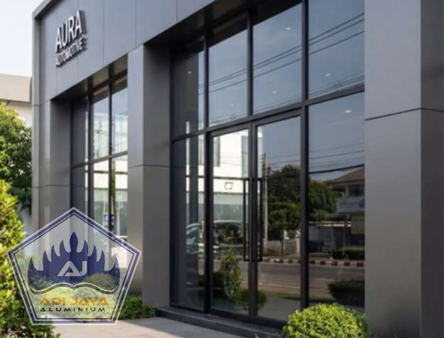 Spesialis Aluminium finished good Fasad Gedung Awet area Jakarta