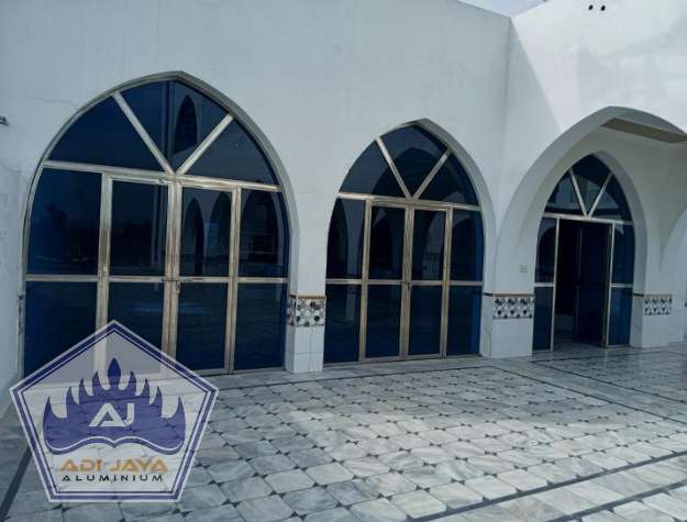 Jasa Pintu Aluminium Lengkung Tangerang Untuk Masjid termurah