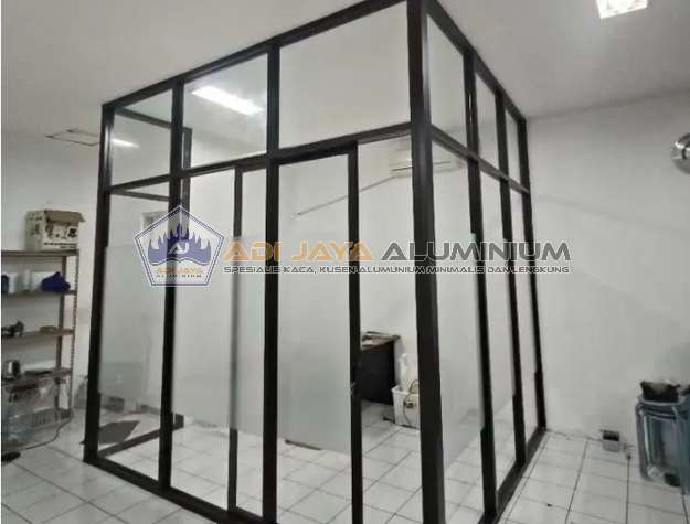 Custom Partisi Aluminium Tangerang Geser Anti Macet Murah
